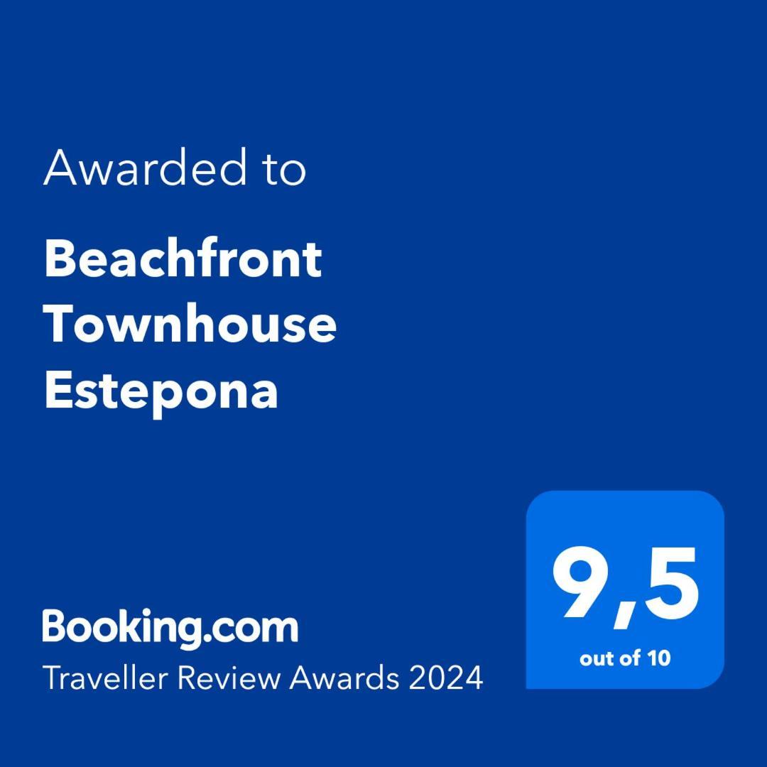 Beachfront Townhouse Estepona Exterior foto